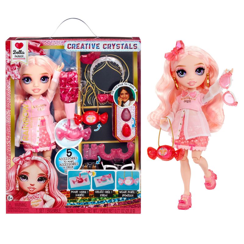 Rainbow High Crystal Fashion Doll- Bella