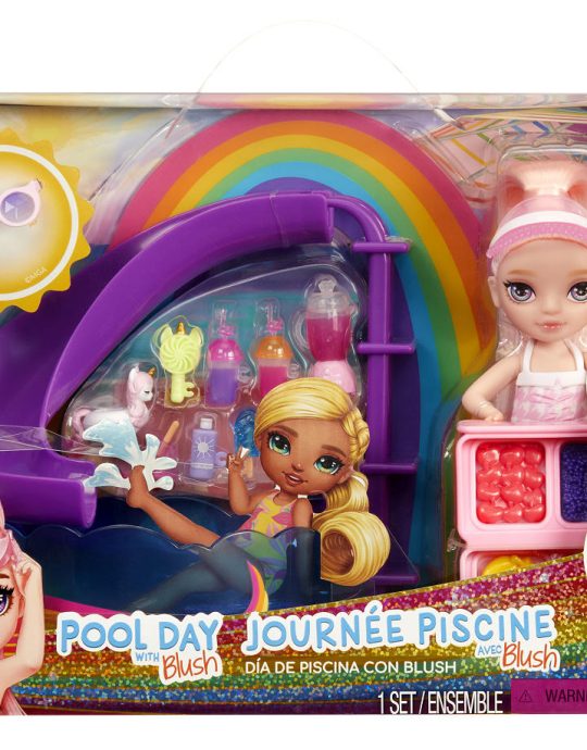Rainbow High Little Compact Playset- Swim