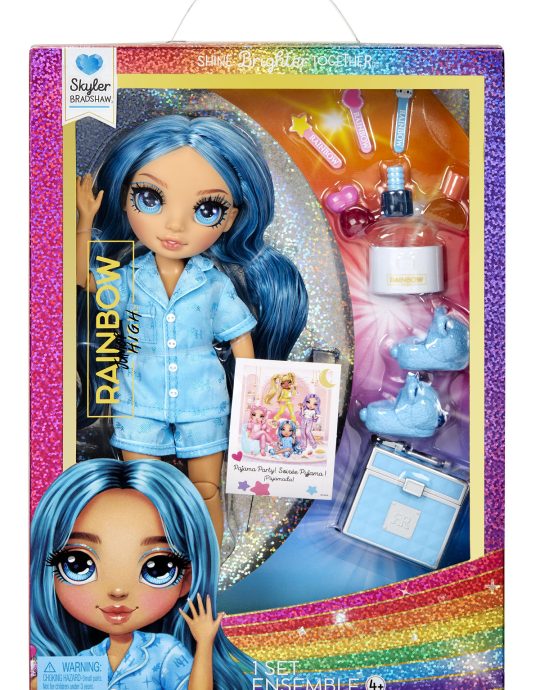 Rainbow High Junior High PJ Party - Skyler (Blue)