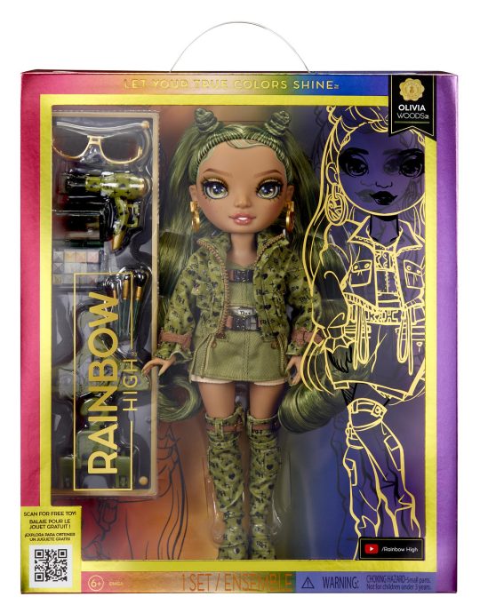 Rainbow High S23 Fashion Doll - Olivia Woods (Green)