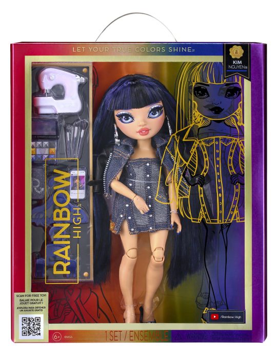 Rainbow High S23 Fashion Doll - Kim Nguyen (Blue)