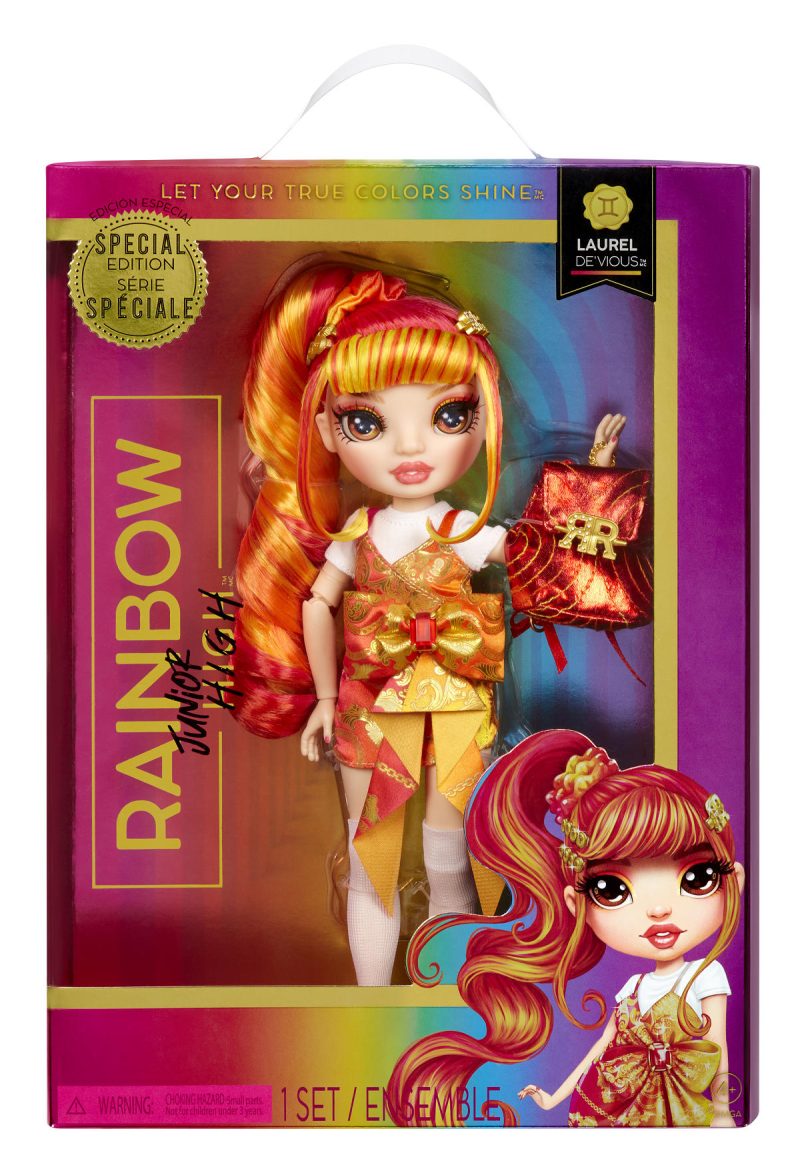 Rainbow High Junior High Doll S.E. - Laurel DeVious (Orange