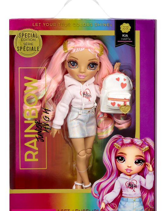 Rainbow High Junior High Doll S.E. - Kia Hart (Pink)