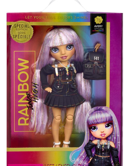 Rainbow High Junior High Doll S.E. - Avery Styles (Rainbow)