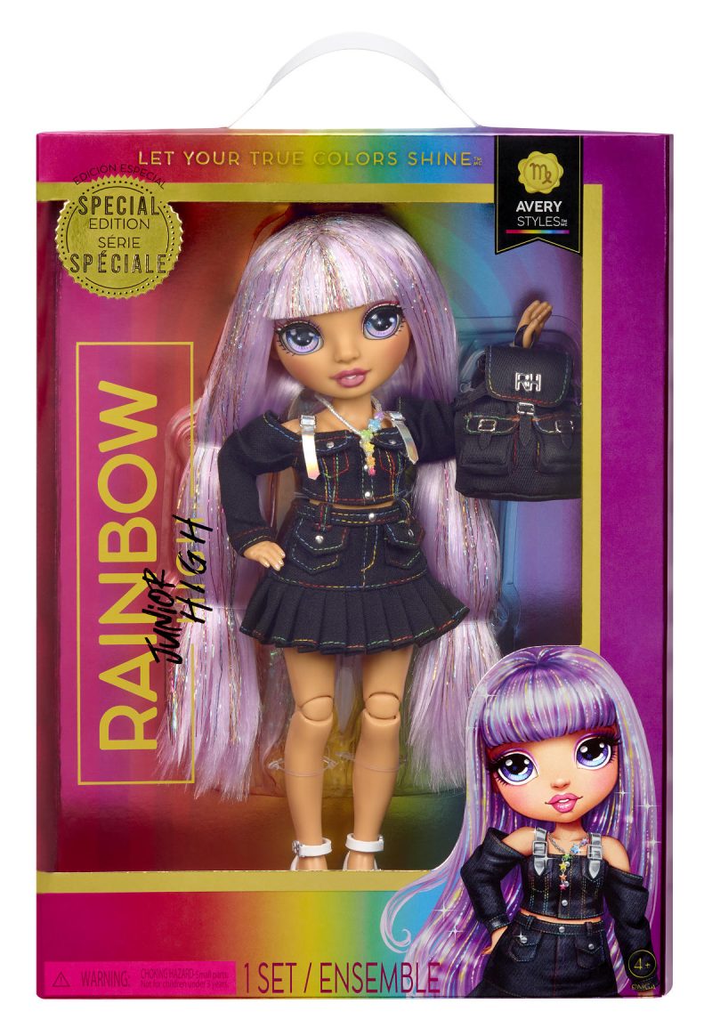 Rainbow High Junior High Doll S.E. - Avery Styles (Rainbow)