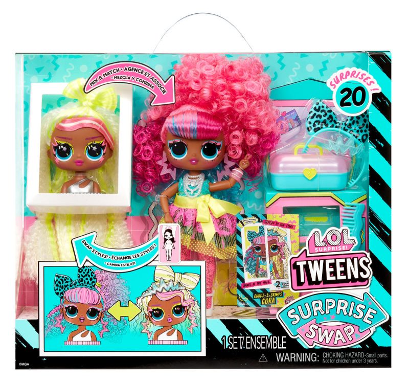 L.O.L. Surprise Surprise Swap Doll- Curls 2 Crimps Cora