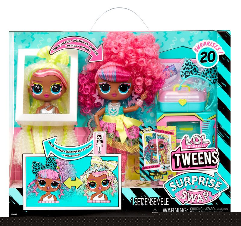 L.O.L. Surprise Surprise Swap Doll- Curls 2 Crimps Cora