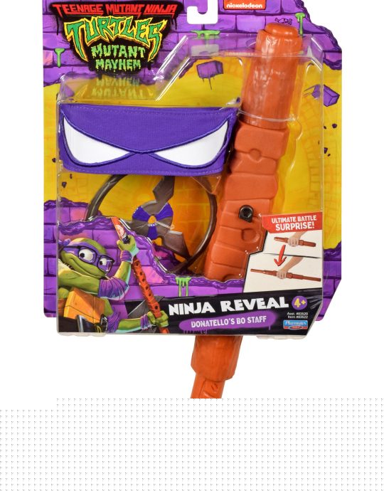 TMNT Mutant Mayhem Ninja Reveal set - Donatello
