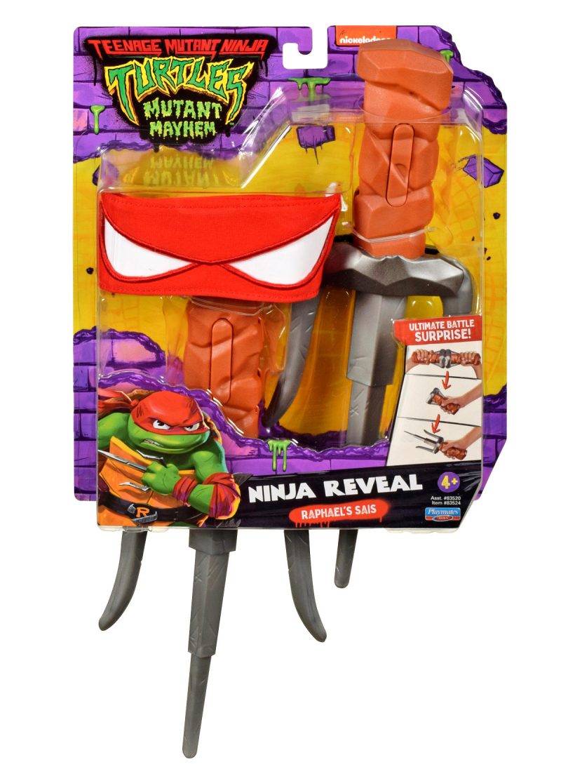 TMNT Mutant Mayhem Ninja Reveal set - Raphael