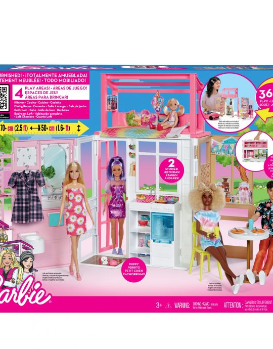 Barbie Huis met 2 verdiepingen