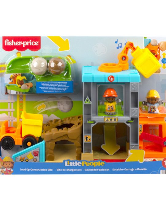 Fisher-Price - Little People - Leren Laden Bouwplaats