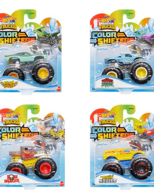Hot Wheels Monster Trucks Color Shifters 1:64 assorti