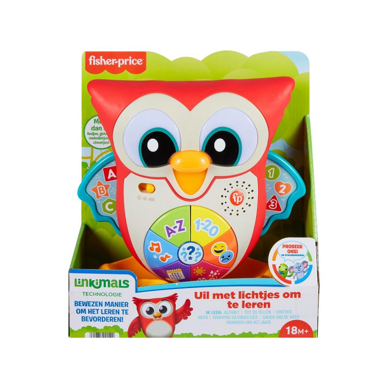 Fisher-Price Linkimals Licht en Leren Uil