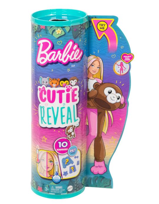 Barbie Cutie Reveal Jungle Series Aap