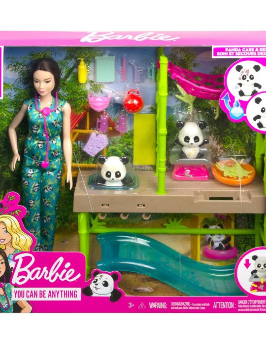 Barbie Panda Rescue speelset
