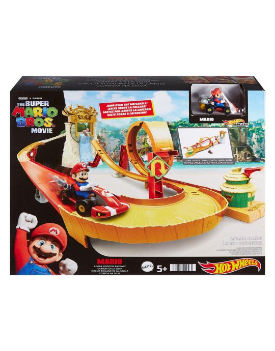 Hot Wheels Super Mario Kong Island speelset