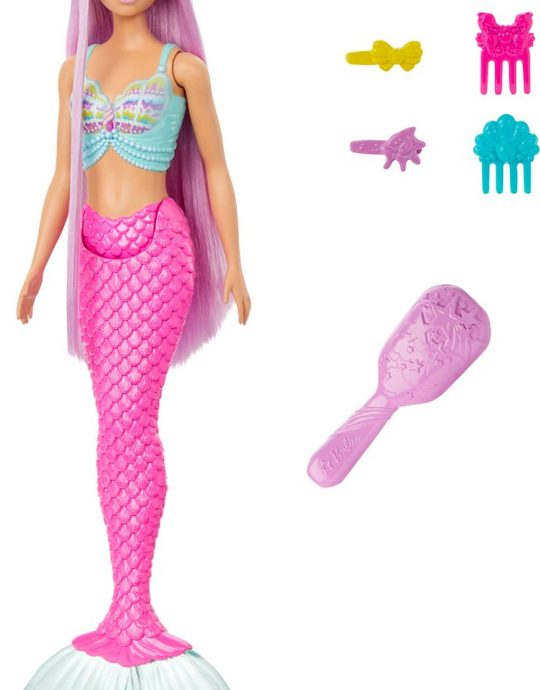 Barbie Fairytale Zeemermin - roze staart