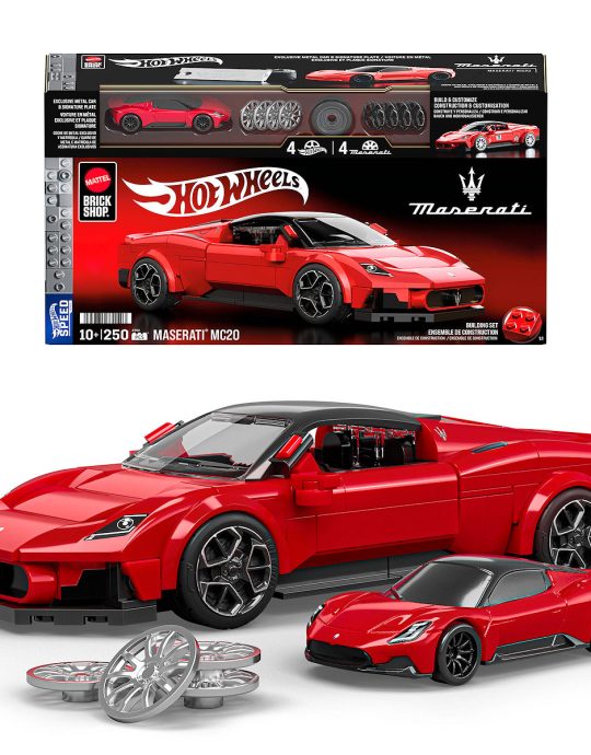 Mattel Brick Shop Hot Wheels Maserati MC20