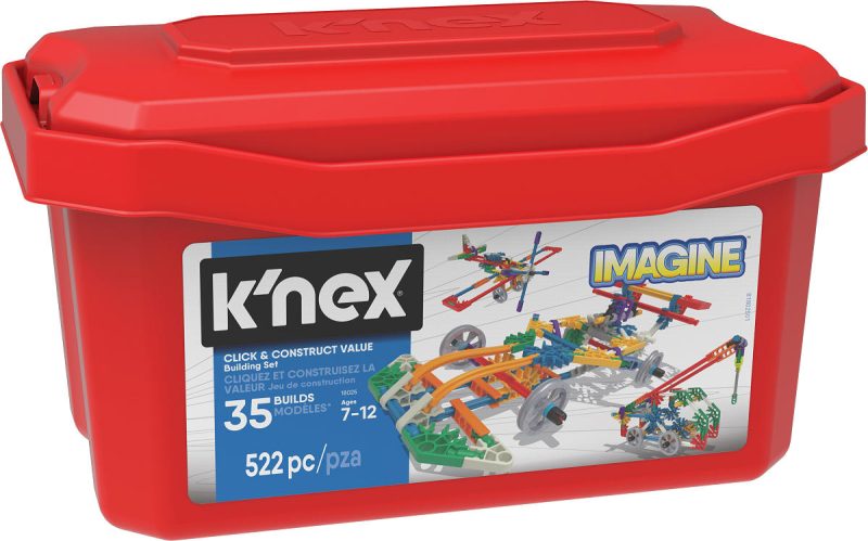 K AND apos;NEX Click  AND  Construct Value Bilding Set Red Tub