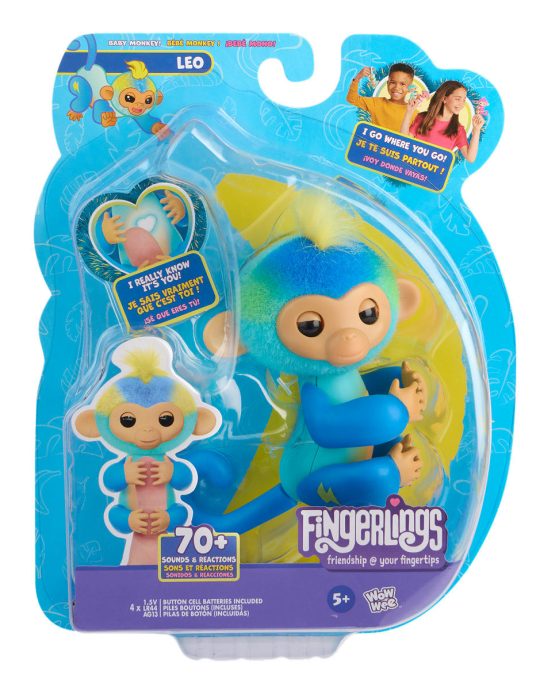 Fingerlings 2.0 Basic Monkey Blue - Leo