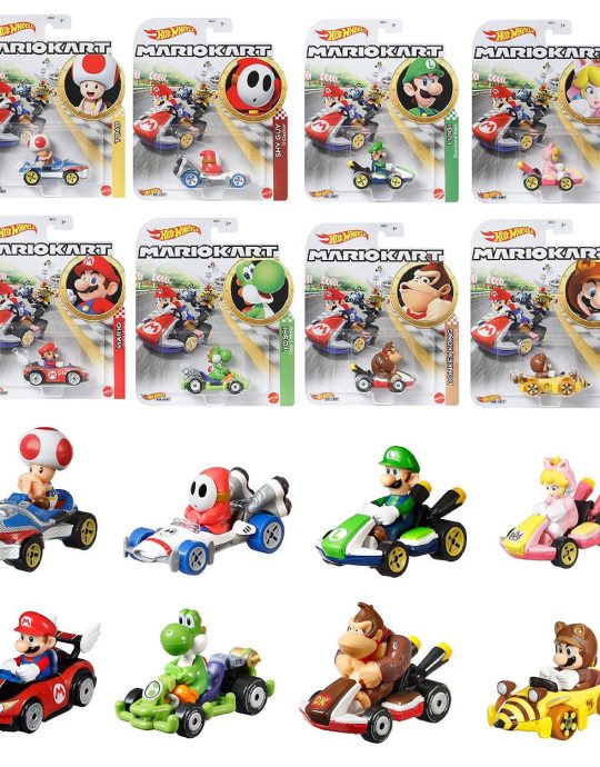 Hot Wheels Mario Kart Voertuigen Assorti