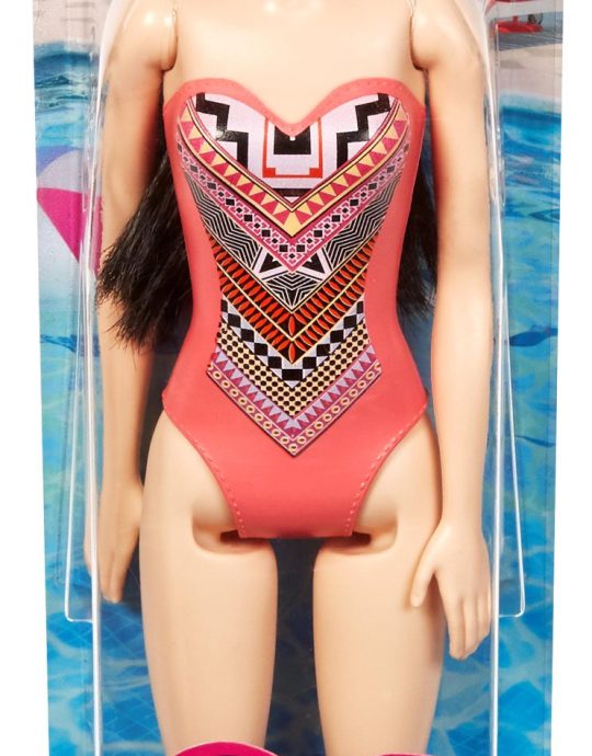 Barbie Beach pop - zwart haar