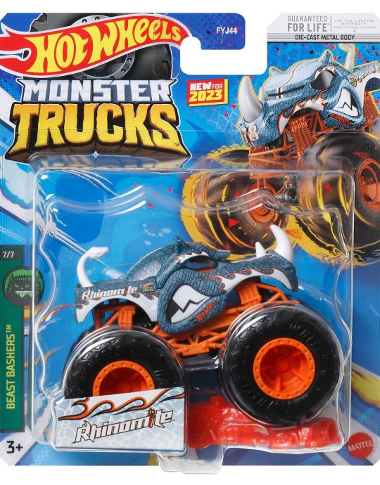Hot Wheels Monster Trucks + Bonus 1:64 assorti