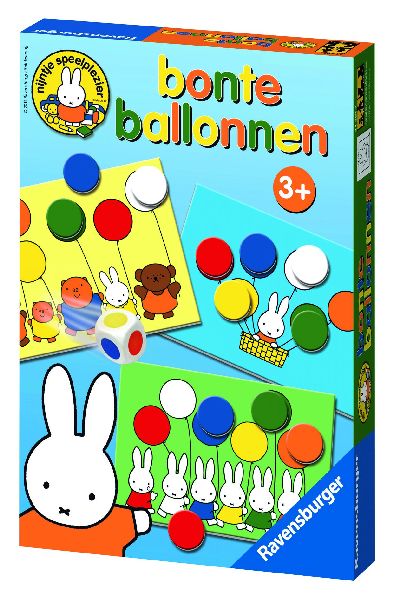 Speel- en leerspellen nijntje bonte ballonnen