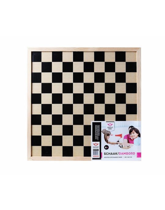 Longfield schaak/dambord 40 cm