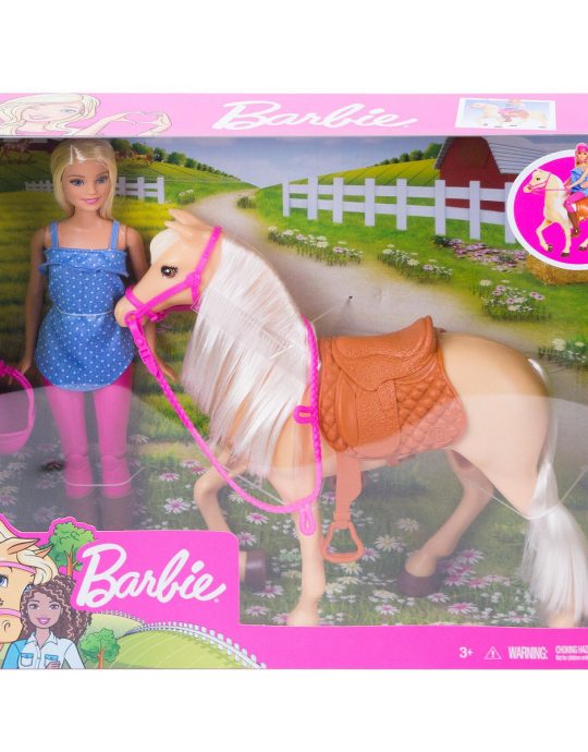 Barbie Pop met Paard
