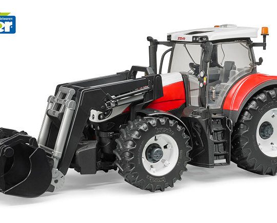 Bruder Steyr 6300 CVT tractor met voorlader