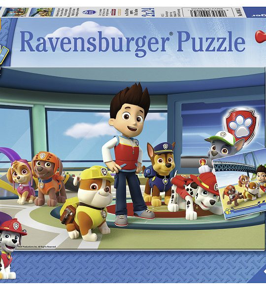 Puzzel 2x24 stukjes Paw Patrol hulpvaardige speurneus