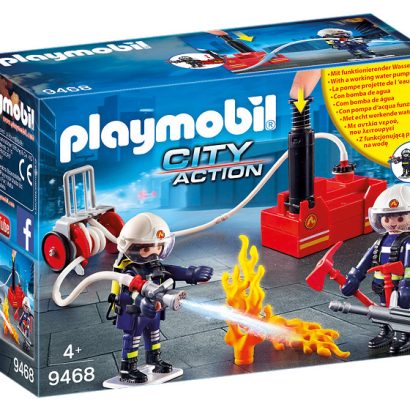 Playmobil City Action Brandweerteam met waterpomp