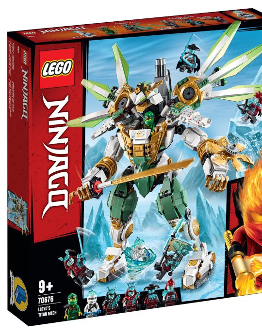 LEGO NINJAGO Titanium mecha van Lloyd
