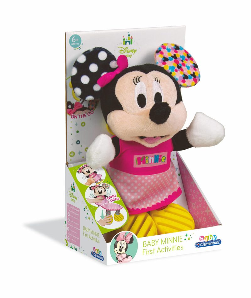 Clementoni Disney Baby Minnie Pluchen Knuffel