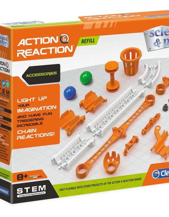 Clementoni Action  AND  Reaction Uitbr.  accesoires