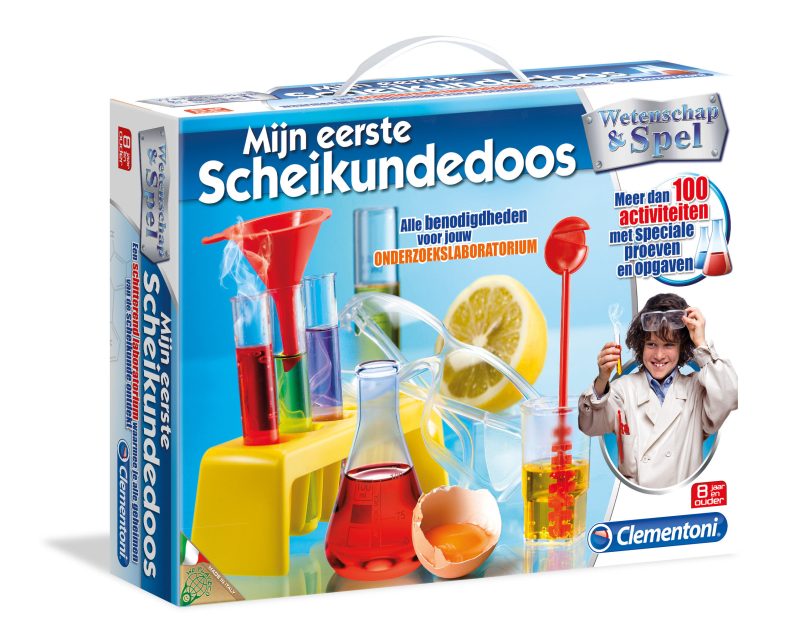 Wetenschap en Spel Mijn eerste scheikundedoos