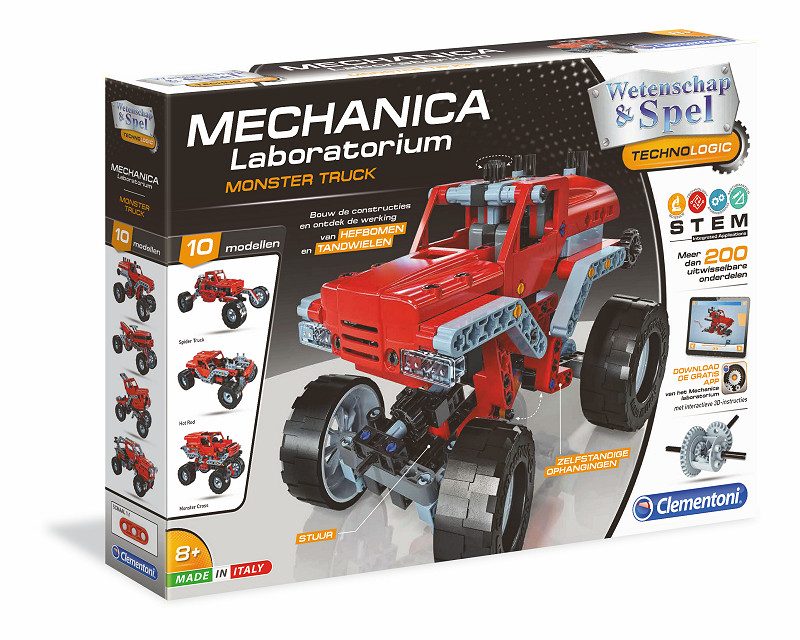 Clementoni Wetenschap en Spel Mechanica Monstertruck