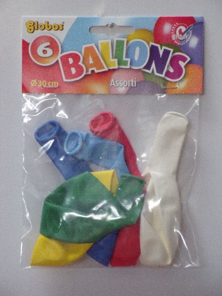 Doos 25 zakjes reuzeballons a 6 stuks
