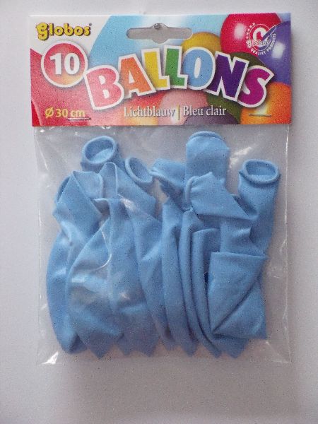 Ballonnen no. 12 l.blauw 5 pakjes met 10 stuks