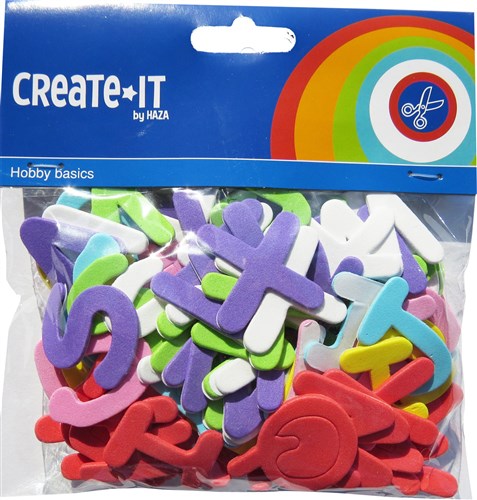 Create-It Foam letters 104 stuks