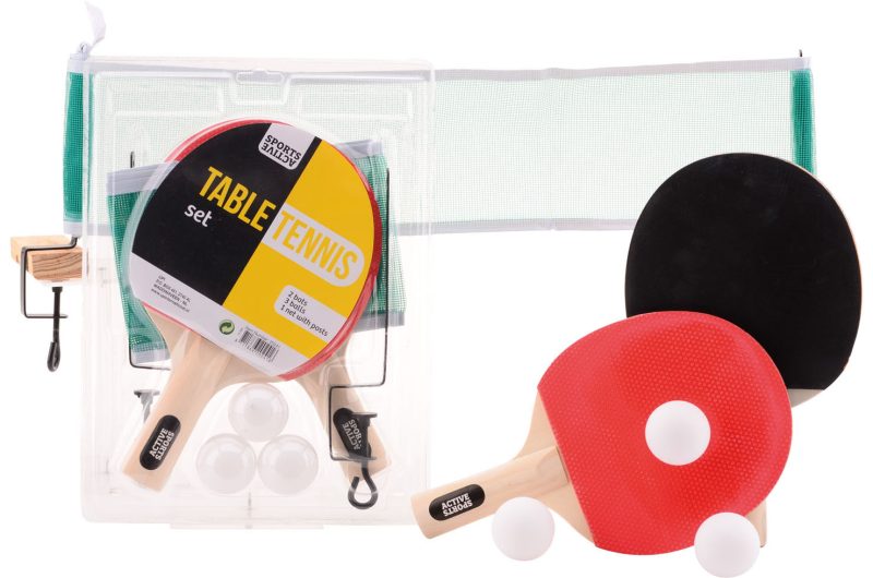 Sports Active Tafeltennisset met 3 ballen en 1 net