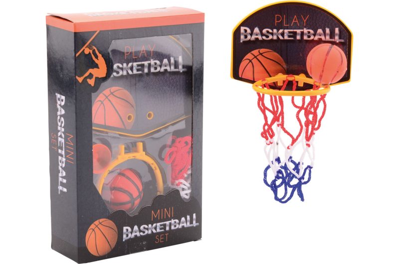 Mini Basketbalspel met basketbal in doos