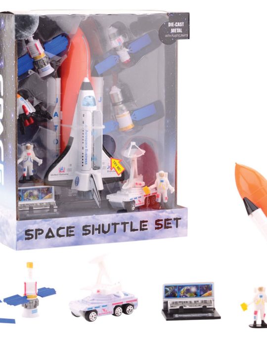 Space Shuttle speelset groot met licht en geluid