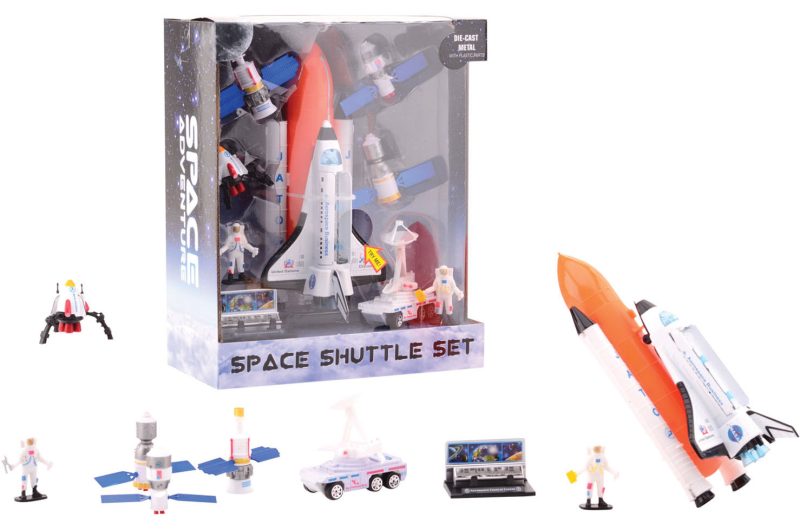 Space Shuttle speelset groot met licht en geluid