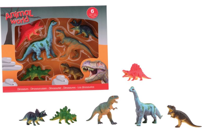 Animal World dinosaurus assortiment in doos