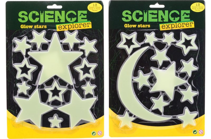 Science Explorer glow in the dark set 2 assorti