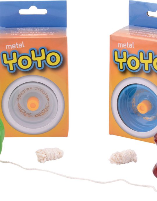 YoYo staal in doos inclusief extra touwtje 4 assorti