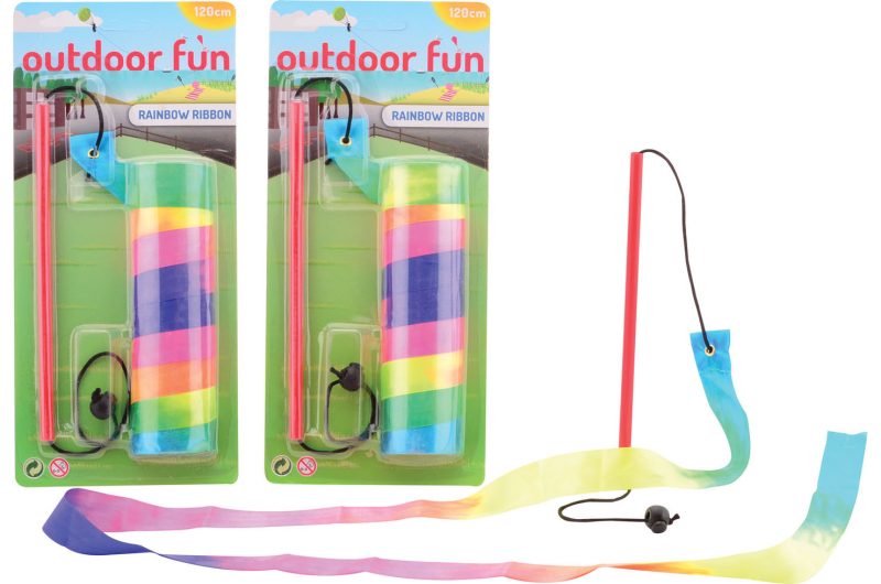 Outdoor Fun Rainbow ribbon