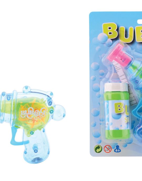 Aqua fun Bubble Machine bellenblaaspistool met licht